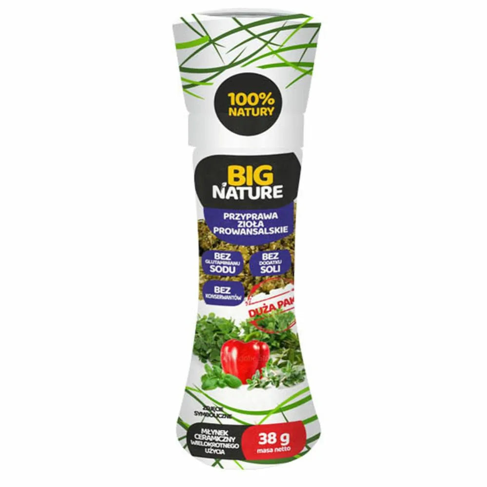 Przyprawa Zioła Prowansalskie Młynek 38 g - Big Nature