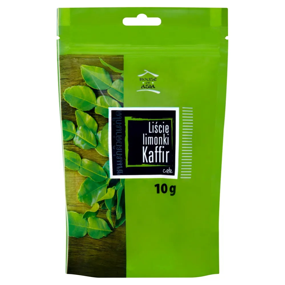Liście Limonki Kaffir Całe 10 g - House of Asia