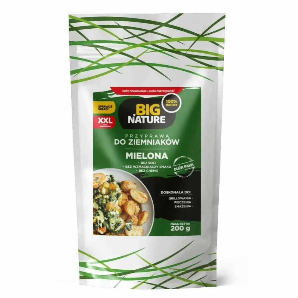 Przyprawa do Ziemniaków Bez Soli Mielona 200 g - Big Nature