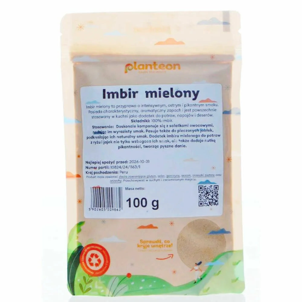 Imbir Mielony 100 g - Planteon