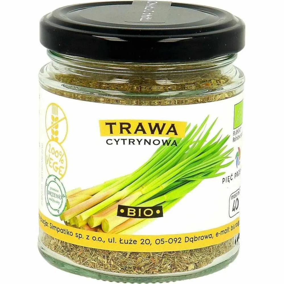 Trawa Cytrynowa BIO 40 g - Pięć Przemian