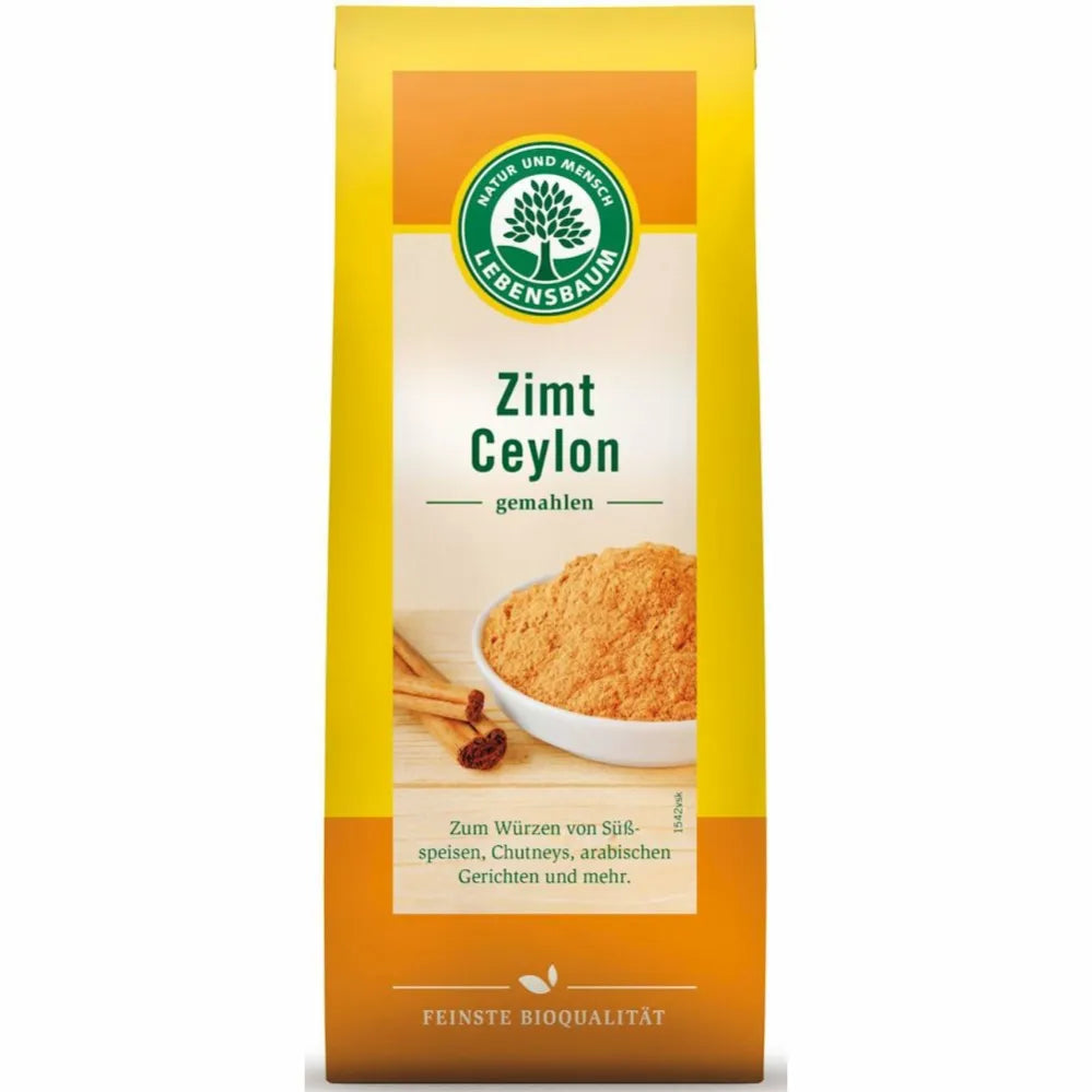 Cynamon Cejloński Mielony Bio 50 g Lebensbaum