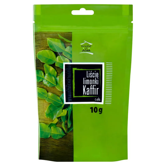 Liście Limonki Kaffir Całe 10 g - House of Asia