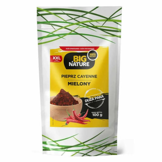 Pieprz Cayenne Mielony 100 g - Big Nature