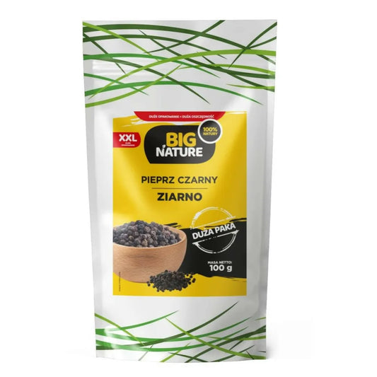 Pieprz Czarny Ziarno 100 g - Big Nature