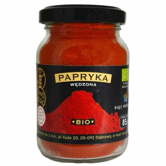 Papryka Wędzona BIO 85 g - Pięć Przemian