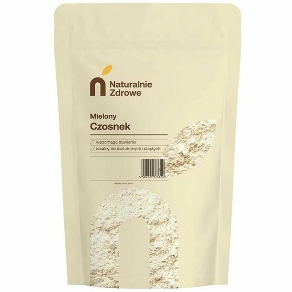 Czosnek Mielony Suszony 200 g - Naturalnie Zdrowe