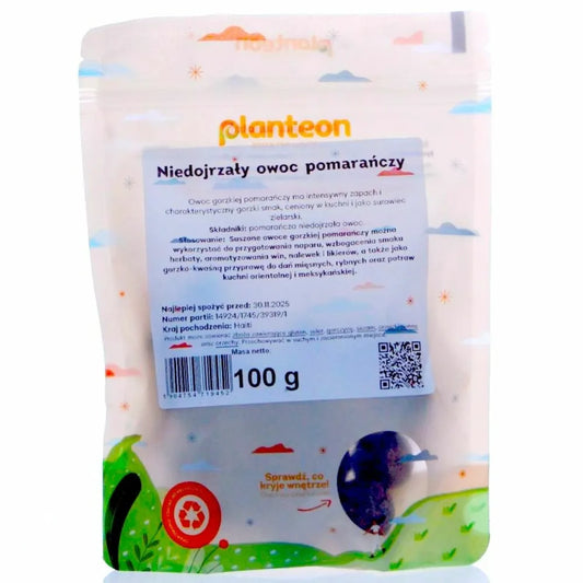 Niedojrzały Owoc Pomarańczy 100 g - Planteon