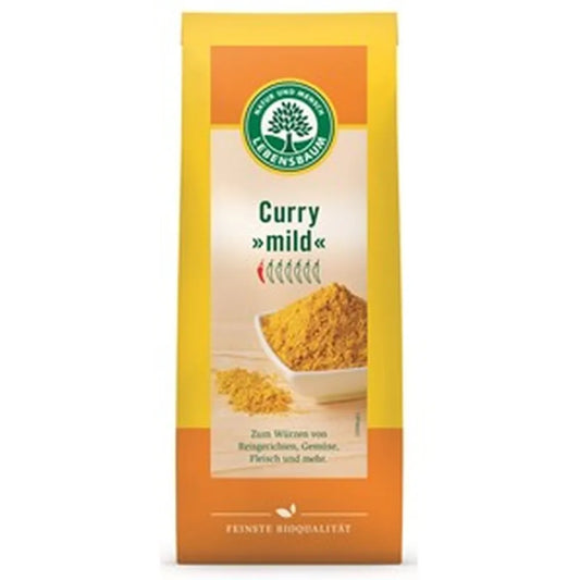 Curry Łagodne Bio 50 g - Lebensbaum
