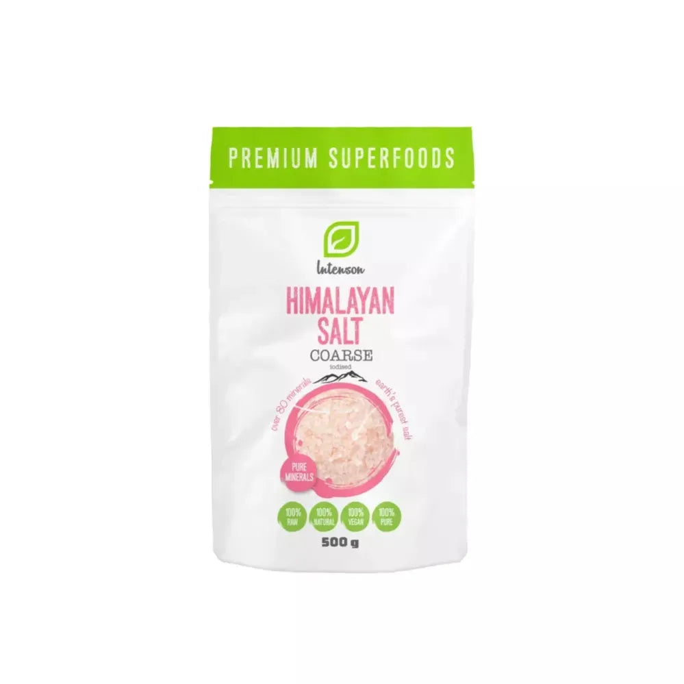 Sól Himalajska Jodowana Gruba 500 g - Intenson