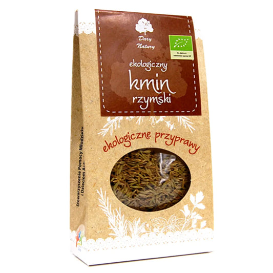 Kmin Rzymski Eko 30 g - Dary Natury -Kumin Bio